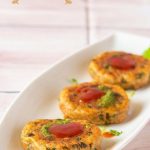 Corn Aloo Tikki in Microwave - Corn Potato Cutlets - My Tasty Curry