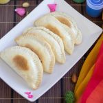 Baked Indian Dumpling (Gujia) with Semolina, Condensed milk, Coconut and  Nuts Filling | Delightful Cooking