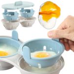 Microwave Egg Poachers Chicken Shape Egg Cooker Stainless Steel Boiler  Steamer for 4 Eggs Egg Tool Kitchen Cooking Gadgets|Egg Poachers| -  AliExpress