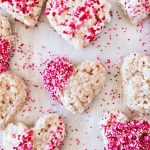 Heart Shaped Rice Krispie Treats - Noshing With the Nolands