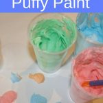 How To Make Shaving Cream Puffy Paint - Love Peace Beauty