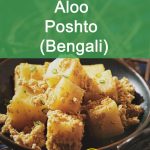 Microwave Aloo Poshto (Bengali)