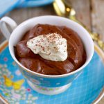 Microwave Chocolate Pudding in a Mug - Gemma's Bigger Bolder Baking