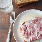 Creamed Chipped Beef on Toast (aka SOS) - Monday Is Meatloaf