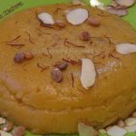 Padma's Recipes: BADAM / ALMOND HALWA - My 500th Post