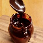 Rich fudgey chocolate sauce - perfect for dipping or topping baked goodies