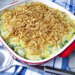 Cheesy, Creamy Green Bean Casserole -