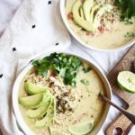 Instant Pot Chicken Poblano Soup