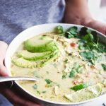 Instant Pot Chicken Poblano Soup