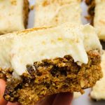 Keto Carrot Cake with Cream Cheese Frosting - Broke foodies