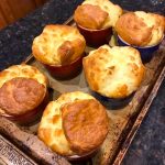 Mini Gruyere and Parmesan Cheese Soufflé