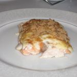 Baked Salmon Fillet Recipe with Mayonnaise and Brown Sugar