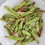 Air Fryer Snap Peas - Cheerful Choices