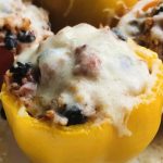 Stuffed Bell Pepper With Rice
