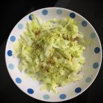 Savoury cabbage tart; tricolour cabbage - PassionSpoon recipes