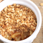 MICROWAVE APPLE CRISP FOR ONE | In Good Flavor | Great Recipes | Great Taste