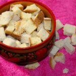 Is it possible to fry crackers in the microwave. How to make croutons from  bread in the microwave