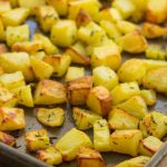 5-Ingredient Muffin Tin Crispy Roast Potatoes - My Kitchen Love