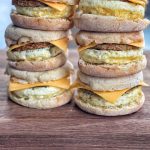Healthy Freezer Breakfast Sandwiches - Sweet Savory and Steph