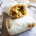 Southwest Breakfast Burritos - The Gunny Sack