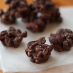 Chocolate-Covered Peanut Clusters | Brunette Who Bakes