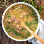Instant Pot Split Pea and Ham Soup - My Kitchen Love
