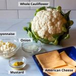 Cheesy Creamy Tangy Microwave Cauliflower Side Dish - Cooking On The Ranch