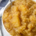 Instant Pot Chunky Applesauce| 5 simple ingredients| - Mom's Dinner