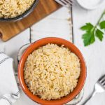 Instant Pot Brown Jasmine Rice - Sustainable Cooks