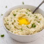 Instant Pot Mashed Cauliflower - Keto, Whole30 - Cook At Home Mom