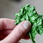 3 Minute Microwave Kale Chips - Cheerful Choices