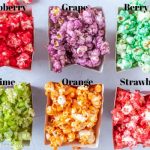 Easy Candied Jello Popcorn - Faithfully Gluten Free