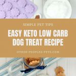 Keto Dog Treats Recipe for Grain Free Dog Snacks