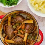 Slow Cooked Lamb Shanks with Red Wine Gravy - Easy Peasy Foodie