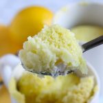 Lemon Cheesecake Mug Cake - The Bitter Side of Sweet