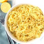 Gluten-Free Lemon Garlic Pasta - Spirited and Then Some