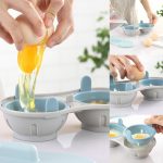 Kitchen Tools & Gadgets Egg Poachers Kitchen, Dining & Bar Microwave Egg  Poacher Poach Cooking Cooker Double Cup Egg Steamer Kitchen Tools