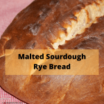 Rye Malted Sourdough Bread - The Lazy GastronomeThe Lazy Gastronome