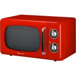 Major Appliances Ft 900W Countertop Microwave Oven in Red Magic Chef 0.9 Cu  Home & Garden