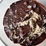 Magic Shell Peanut Butter Cup Chia Pudding ~ Healthy & Filling Breakfast