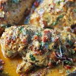 Marinated roast chicken and chorizo on vegetables | Photos & Food