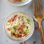 Prep Ahead Mason Jar Omelettes - 4 Ideas! - Meal Plan Addict