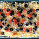 Meat Lovers Mexican Dip - made with ground turkey - Chocolate Slopes®