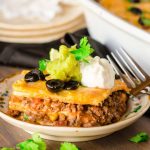 30 Minute Mexican Lasagna