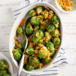 5-minute roasted Brussels sprouts - Marin Mama Cooks