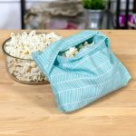 Reusable Microwave Popcorn Bag FREE Sewing Tutorial - Sewing 4 Free