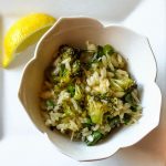 OnTheMove-In the Galley: Microwave Risotto with Lemon and Broccoli