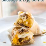 Microwave Breakfast Burrito Recipe with Sausage Egg | Best Recipe Box