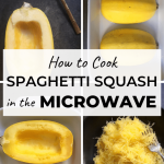 How to Cook Spaghetti Squash in the Microwave in just a few easy steps