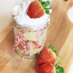 Microwave Strawberry Shortcake for Two | Pretty Prudent
